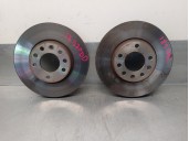 Recambio de disco freno delantero para opel zafira a 1.8 16v referencia OEM IAM DDF1042  