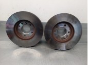 Recambio de disco freno delantero para opel zafira a 1.8 16v referencia OEM IAM DDF1042  