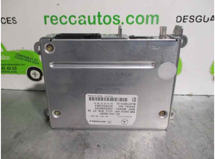 Recambio de modulo electronico para mercedes-benz clase c (w203) sportcoupe 1.8 cat referencia OEM IAM A2118702726  