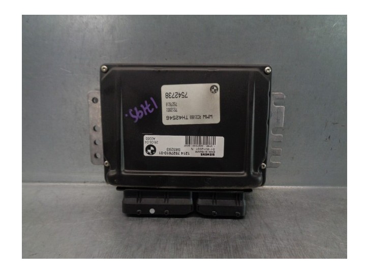 Replacement engine ECU for Mini Cooper (RC31) (2004-...) Manual 1.6 85 OEM IAM reference 12147527610 S118012001N SIE