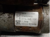 Replacement starter motor for Fiat 500 Abarth 1.4 99kw OEM IAM reference 51832950 51832950 HITACHI