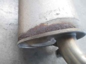 Recambio de tubo escape trasero para opel corsa d color edition referencia OEM IAM 55703005 