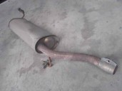 Recambio de tubo escape trasero para opel corsa d color edition referencia OEM IAM 55703005 