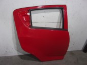 Replacement rear right door for Chevrolet Spark 1.2 CAT OEM IAM reference 42349045 RED 5 DOORS