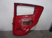Recambio de puerta trasera derecha para chevrolet spark 1.2 cat referencia OEM IAM 42349045 ROJA 5 PUERTAS