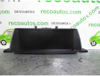 Recambio de pantalla multifuncion para bmw serie 5 gran turismo (f07) 535d referencia OEM IAM 65509227118 18520610 
