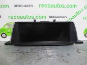 Recambio de pantalla multifuncion para bmw serie 5 gran turismo (f07) 535d referencia OEM IAM 65509227118 18520610 