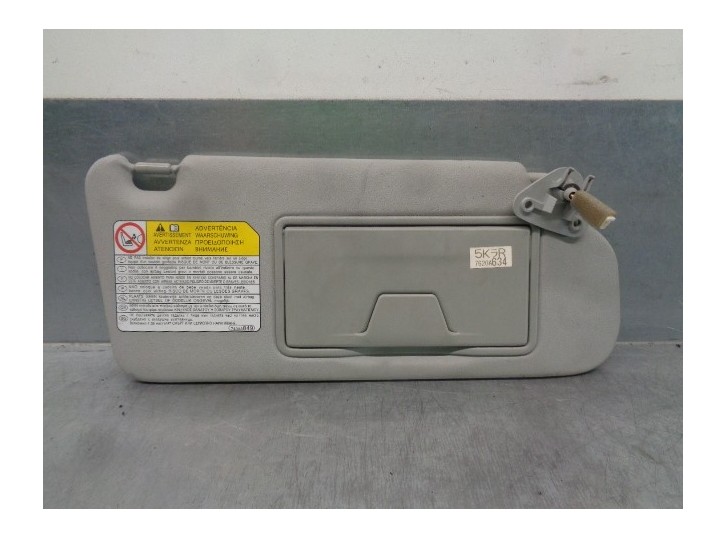 Recambio de parasol derecho para mitsubishi asx (ga0w) challenge 2wd referencia OEM IAM 7620A634HA  