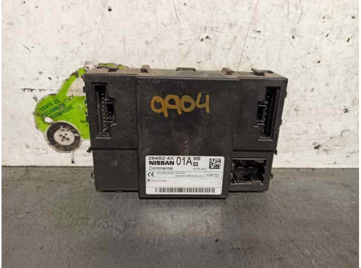 Recambio de modulo confort para nissan pathfinder (r51) 2.5 dci diesel cat referencia OEM IAM 284B24X01A 5WK49367 SIEMENS