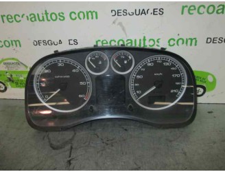 Replacement instrument cluster for Peugeot 307 (s1) xr OEM IAM reference 9636708880 216553038 