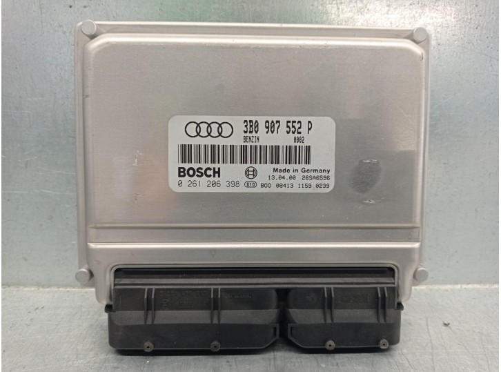 Recambio de centralita motor uce para audi a6 berlina (4b2) 2.4 (121kw) referencia OEM IAM 3B0907552P 0261206398 BOSCH