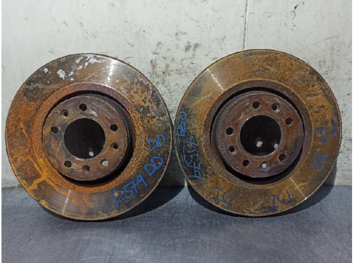 Recambio de disco freno delantero para fiat scudo furgón (272) 1.6 jtdm cat referencia OEM IAM 424992 
