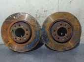 Replacement front brake disc for Fiat Scudo Van (272) 1.6 JTDm CAT OEM IAM reference 424992 