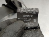 Replacement front right seat belt for Chevrolet Spark 1.2 CAT OEM IAM reference 95965240 WITH PRETENSIONER 5 DOOR