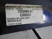 Recambio de spoiler talonera lateral izquierda para bmw serie 5 gran turismo (f07) 535d referencia OEM IAM 722266907 722266907 