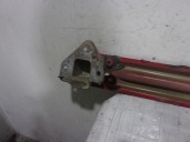 Recambio de refuerzo paragolpes trasero para chevrolet spark 1.2 cat referencia OEM IAM 96686883 DE HIERRO 5 PUERTAS