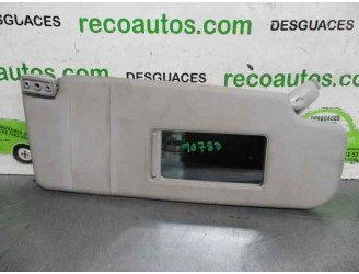 Recambio de parasol derecho para seat leon (1m1) 1.9 tdi referencia OEM IAM 6X0857552 
