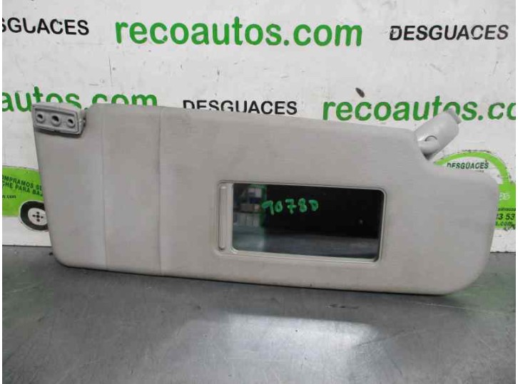 Recambio de parasol derecho para seat leon (1m1) 1.9 tdi referencia OEM IAM 6X0857552 