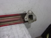 Recambio de refuerzo paragolpes trasero para chevrolet spark 1.2 cat referencia OEM IAM 96686883 DE HIERRO 5 PUERTAS