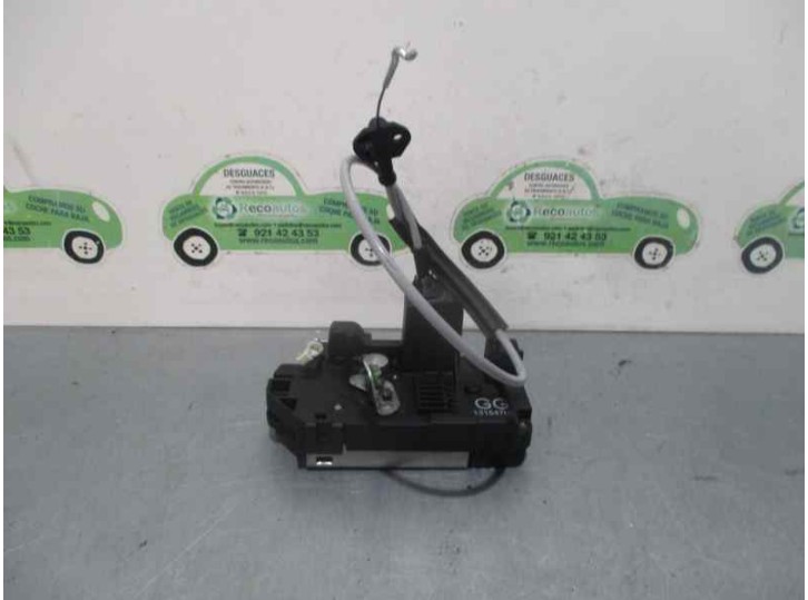 Recambio de cerradura puerta trasera izquierda para opel meriva enjoy referencia OEM IAM 13154793 3 PINES 5 PUERTAS