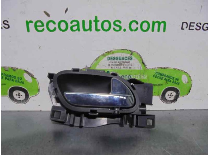 Recambio de maneta interior trasera derecha para peugeot 207 sport referencia OEM IAM 96802455VV 