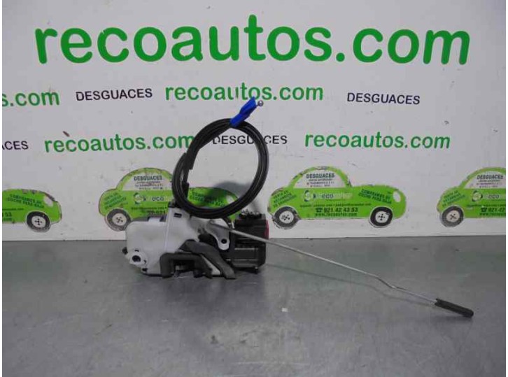 Replacement front right door lock for Chevrolet Cruze 2.0 Diesel CAT OEM IAM reference 13578277 4 PINS 4 DOORS