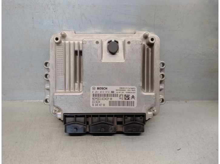 Recambio de centralita motor uce para citroën berlingo 1.6 16v hdi referencia OEM IAM 9664843780 0281013872 BOSCH
