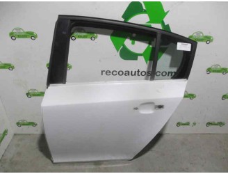Replacement rear left door for Chevrolet Cruze 2.0 diesel cat OEM IAM reference 95476404 WHITE 5 DOORS