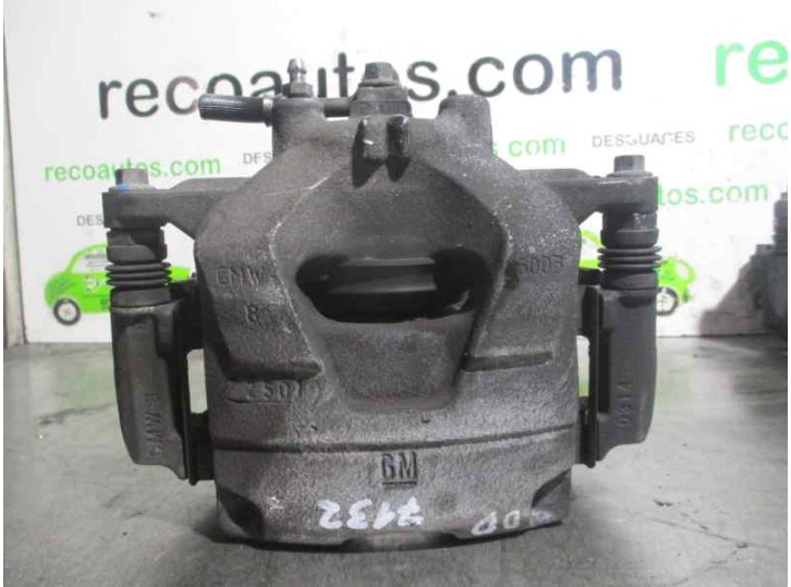 Replacement front right brake caliper for Chevrolet Cruze 2.0 diesel CAT OEM IAM reference 13301227 2501 GM