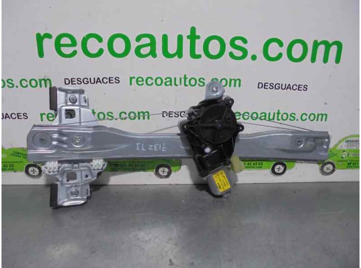 Replacement rear left window regulator for Chevrolet Cruze 2.0 Diesel CAT OEM IAM reference 98820J3010 2 PINS 5 DOORS