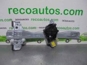 Replacement rear left window regulator for Chevrolet Cruze 2.0 Diesel CAT OEM IAM reference 98820J3010 2 PINS 5 DOORS