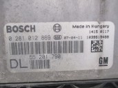 Recambio de centralita motor uce para opel vectra c berlina 1.9 cdti referencia OEM IAM 55201790 0281012869 BOSCH