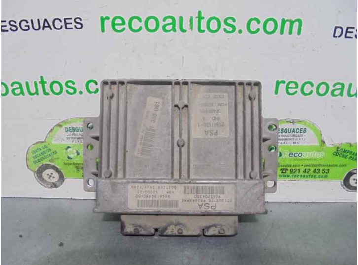 Recambio de centralita motor uce para citroën saxo 1.4 sx referencia OEM IAM 9645704380  