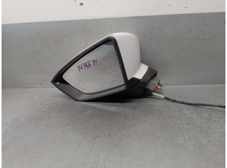 Recambio de retrovisor izquierdo para seat leon st (5f8) 1.4 tgi bivalent. gasolina / cng referencia OEM IAM 5F1857507M 6 PINES 