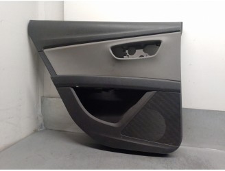 Replacement rear left door trim panel for Seat Leon ST (5F8) 1.4 TGI bivalent gasoline / CNG OEM IAM reference 5F48