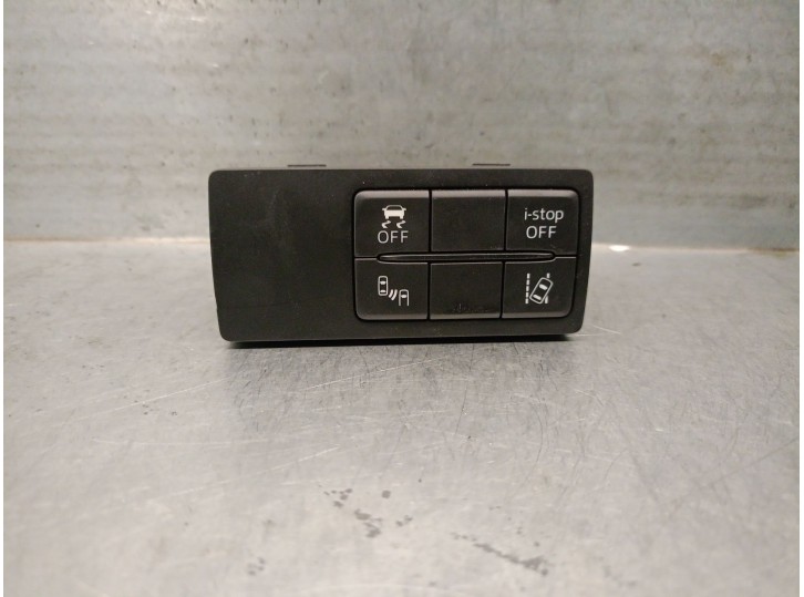 Replacement multifunction control for Mazda MX-5 IV (ND__) 2.0 (ND2E) OEM IAM reference NB2P66170 10122714