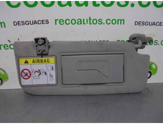 Recambio de parasol derecho para ssangyong korando 2.0 td cat referencia OEM IAM 7614034111ACE 