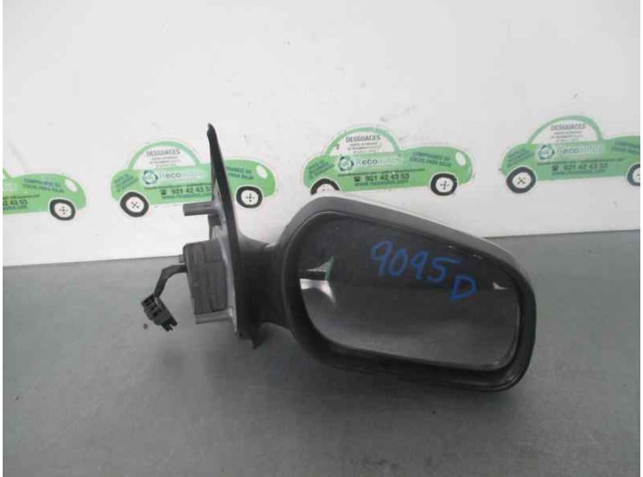 Right wing mirror replacement part for Citroën Xsara Saloon 1.9 Diesel OEM IAM reference 8148TF 3 PINS 5 DOORS