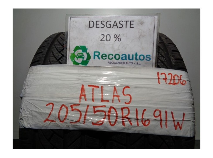 Recambio de neumatico/s para ford focus berlina (cak) 1.8 tdci turbodiesel cat referencia OEM IAM 20550R1691W ATLAS GREEN 4S