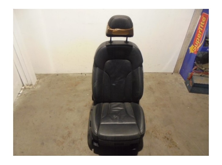 Recambio de asiento delantero derecho para audi q5 (8r) 2.0 tdi (125kw) referencia OEM IAM CUERO NEGRO 5 PUERTAS