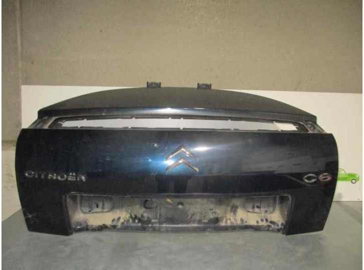 Replacement rear tailgate for Citroën C6 Exclusive OEM IAM reference BLUE BOOT LID 4 DOORS