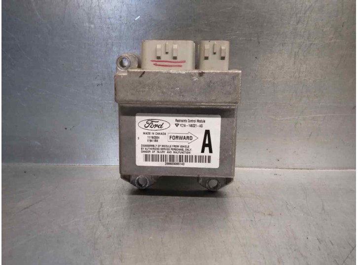 Recambio de centralita airbag para ford transit caja cerrada, media (fy) (2000 =>) 2.4 tde referencia OEM IAM YC1A14B321AG 