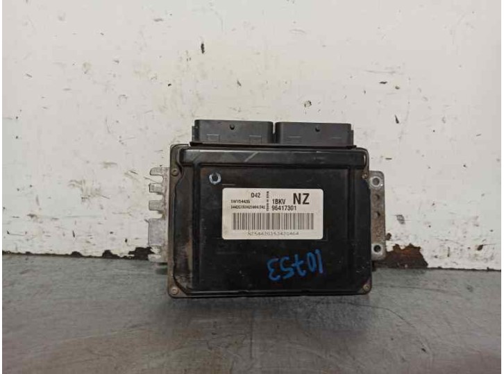 Recambio de centralita motor uce para chevrolet matiz 1.0 cat referencia OEM IAM 96417301  