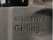 Recambio de pinza freno delantera derecha para mg serie 800 (rs) 827 si referencia OEM IAM 673208736 673208736 GIRLING