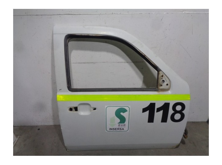 Recambio de puerta delantera derecha para ford ranger (es) 2.5 tdci cat referencia OEM IAM 5064248 BLANCA ROTULADA 2 PUERTAS