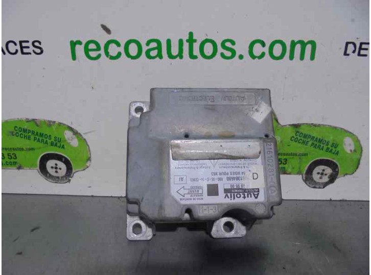 Replacement airbag control unit for Citroën C6 Exclusive OEM IAM reference 9661384680 AUTOLIV