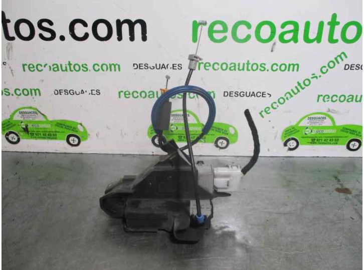 Recambio de cerradura puerta trasera derecha para citroën c6 exclusive referencia OEM IAM 9686677680 6 PINES 4 PUERTAS