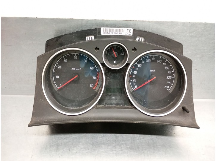 Recambio de cuadro instrumentos para opel zafira b 1.6 16v referencia OEM IAM 13267542 6261025 