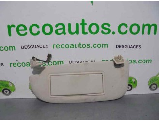 Replacement left sun visor for Citroën C6 Exclusive OEM IAM reference 
