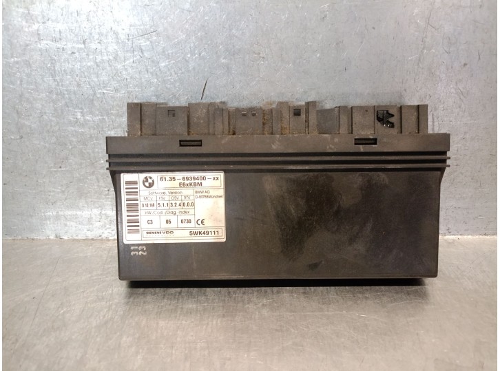 Recambio de modulo electronico para bmw serie 5 berlina (e60) 530d referencia OEM IAM 61356939400 SIEMENS